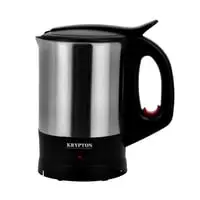 Krypton Stainless Steel Electric Kettle, 1.7L Cordless Kettle, Knk6326, Cool Touch Stainless Steel Body, Auto-Shut Off, Boil Dry Protection, 360 Rotational Base, Pilot Lamp, Pull Up Lid