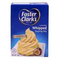 Foster Clark's Whipped Topping Mix Passion Fruit 72g