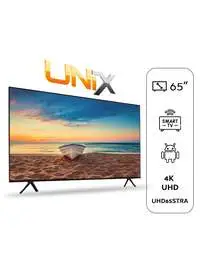 Unix Smart Screen, 65 Inches, 4K UHD, Android System, UHD65STRA