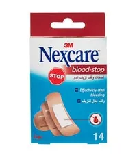 Nexcare Blood Stop Bandages - 14 Pcs
