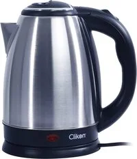 Clikon Stainless Steel Electric Kettle, Silver, Ck5125