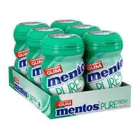 Mentos Pure Fresh Wintergreen Chewing Gum, 6x 56g