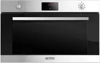 General Supreme Electric Oven Integrated (Built In), 90cm 120L L, 9 Functions, Stainless Steel, Italian (Installation Not Included)