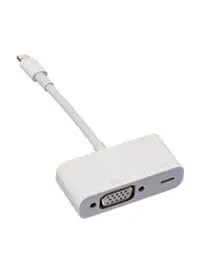 Apple Lightning To VGA Adapter, White