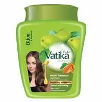 Dabur Vatika Naturals Deep Conditioning Hot Oil Treatment Olive And Almond Green 1kg