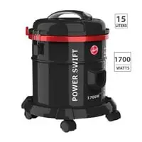 Hoover power swift drum vacuum cleaner, 15L, 1700W, HT85-T0-ME, Black