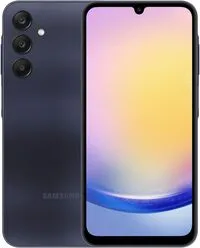 Samsung Galaxy A25, Dual SIM, 6GB RAM, 128GB, 5G, Android Smartphone, Blue Black (KSA Version)