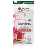 Garnier Skin Active Hyaluronic Acid Ampoule Sheet Mask With Watermelon Extract White
