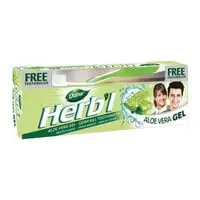 Dabur Toothpaste Herbal Natural Fresh Gel With Aloe Vera 150g