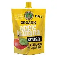 Organic Larder Apple Banana Crush 100g