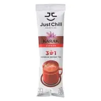 Just Chill 3 In 1 Karak Zafran Premium Instant Tea 26g