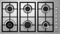 Mastergas 90cm Gas HOB With 6 Cooking Burner, Model No- H96GLCX, Installation Not Included