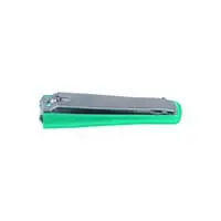 Nippes 557B Stainless Steel Nail Clipper, Silver And Green