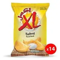 Xl  potato chips salt 23 g x 14