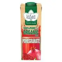 Hayatna 100% Pure Organic Pomegranate Juice 1L