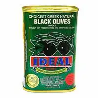 Ideal Black Olives 125g