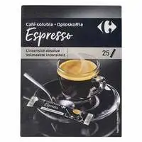 كارفور قهوة اسبريسو سريعة التحضير 2 جرام × 25 قطعة