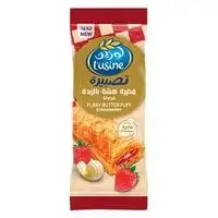 L'usine Premium Butter Puff Pastry, Filled with a Strawberry Filling 80g