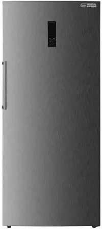 General Supreme Single Door Upright Freezer With Steam Cooling, 510 Liter Capacity, Silver (Installation Not Included)