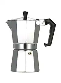 Generic Espresso Percolator Coffee Maker Silver/Black
