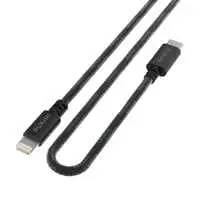 Rukini Type-C to Lightning Cable, 1m, Black