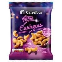 Carrefour Oil Roasted And Salted Cashews 150g