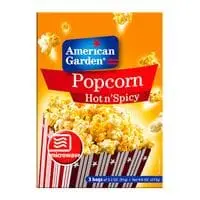 American Garden Hot n Spicy Popcorn 273g