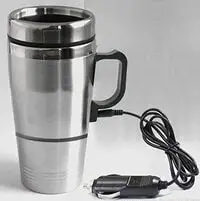 Generic Car Thermos Coffee Mug With Car Charger