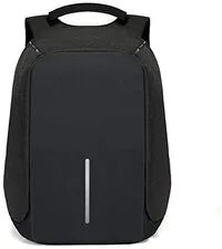 Generic Male Women School Backpack Back,Anti Theft Usb Charge (Black)