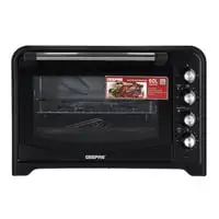 Geepas Electric Oven With Convection And Rotisserie, 60L, 2200W, GO34018, Black