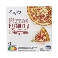 crfd pizza margherita 300 g x 3