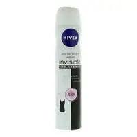 NIVEA Antiperspirant Spray for Women, 48h Protection, Black & White Invisible Original, 200ml