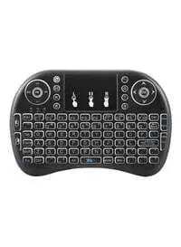 Viboton I8 Wireless Rc-Keyboard With Touchpad Black