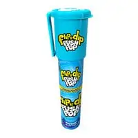 Bazooka Flip-N-Dip Raspberry Flavoured Push Pop Candy 25g