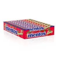 Mentos Strawberry Chewy Dragees 38g