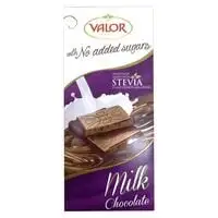 Valor Gluten Free Milk Chocolate No Added Sugar 100g