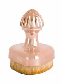 Eloise Mini Tear Drop Brush Rose Gold