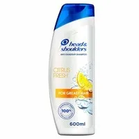 Head & Shoulders Citrus Fresh Anti-Dandruff Shampoo for Greasy Hair, 600ml