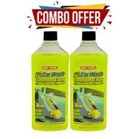 MA-FRA Car Wash Shampoo & Wax, High Shine Formula, 30 Days Protection Car Cleaning Shampoo 1L