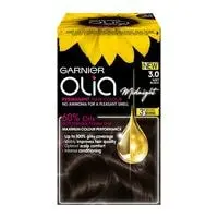 Garnier Olia Ammonia Free Permanent Hair Colour 3.0 Soft Black