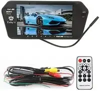 Generic USB SD Mp5 Color 7" TFT LCD Car Rearview Monitor, Built-In Bluetooth Remote Screen