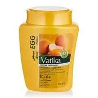 Dabur Vatika Naturals Egg Hammam Zaith Protein Nourished Thick Hair Mask Green 1kg