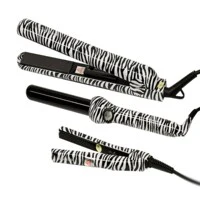 مجموعة أدوات تصفيف الشعر من جوسي إيبر، أبيض وأسود، 25 ملم