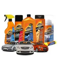ArmorAll Complete Car Care Kit - Car Glass Cleaner, Tire Foam, Car Wash & Wax, Leather Care, And A/C Cleaner With Car Cleaning Microfiber Towel Cloth