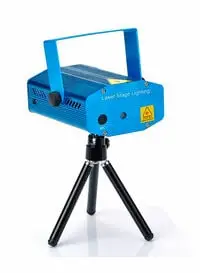 Generic Led Laser Projector With 3-Section Tripod Stand Blue
