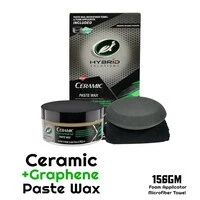 Turtle Wax Hybrid Solutions Ceramic Graphene Car Wax Kit - 156g Paste With Applicator & Towel