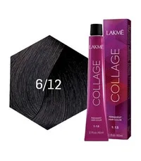 Collage Permanent Hair Color 6/12 Ash Violet Dark Blonde 60ml