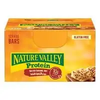 Nature Valley Protein Salted Caramel Nut Bar 40g Pack of 12