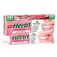 معجون دابر هيربل للأسنان الحساسة 150 جرام مع فرشاة أسنان مجانية