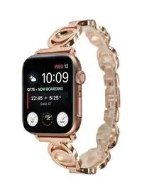 Fitme Women Strap For Apple Watch 42/44/45mm, Rose Gold